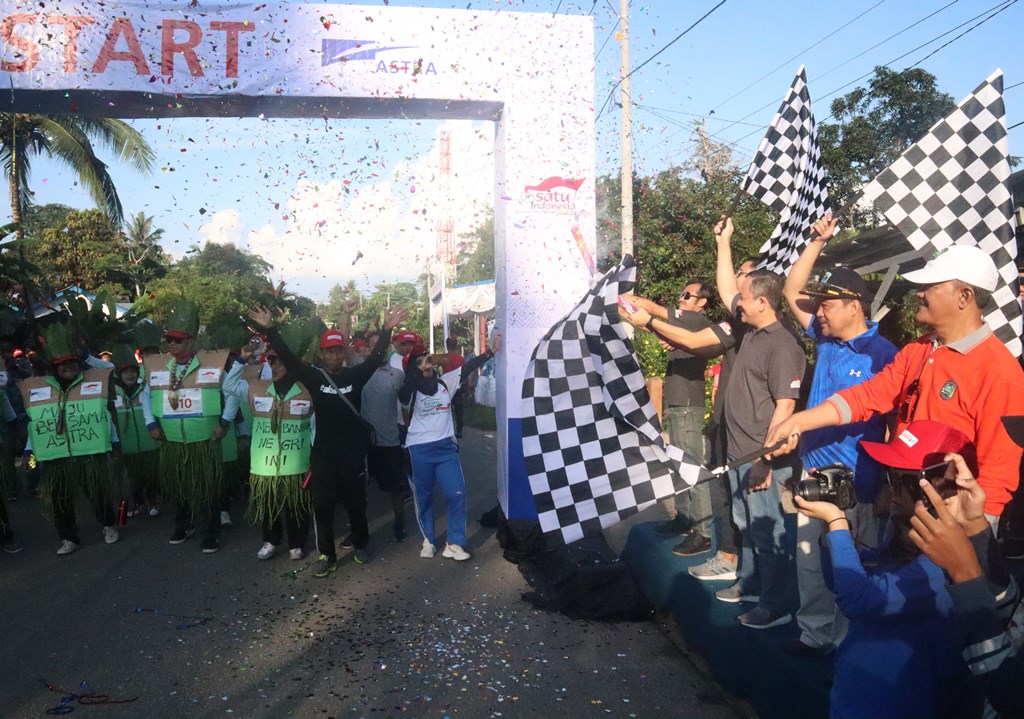 Festival Kampung Berseri Astra di Tanjung Binga Meriahkan Hari Kesehatan Nasional